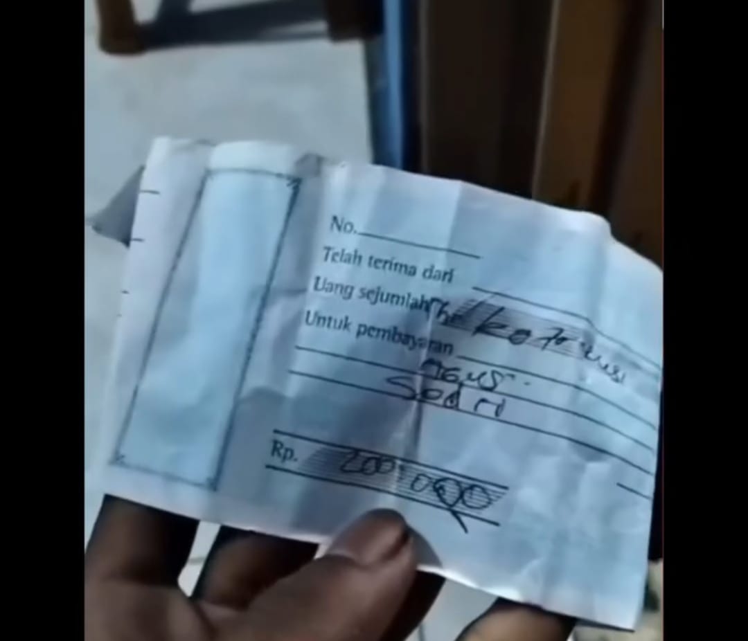 Viral, Oknum ASN Pemda Bekasi Minta THR ke Pedagang Pasar Induk Cibitung