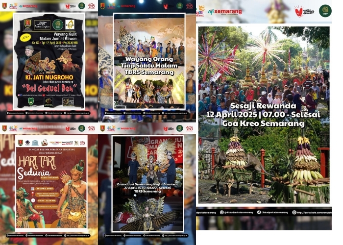 Bocoran! Jadwal Lengkap Event Seni Semarang April 2025! Wayang Kulit, Wayang Orang, Hari Tari Sedunia, Hingga Karnaval Spektakuler! Jangan Terlewatkan