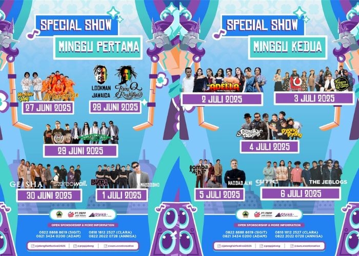Siap-Siap Goyang! Jateng Fair 2025 Comeback! 10 Hari Nonstop Pesta Rakyat! Line Up Artisnya Bikin Mimpi Jadi Nyata!