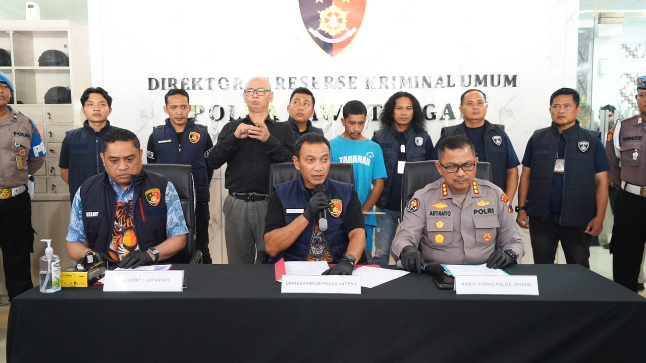 Residivis Kasus Curas dan Curat di 9 TKP Diringkus Polda Jateng