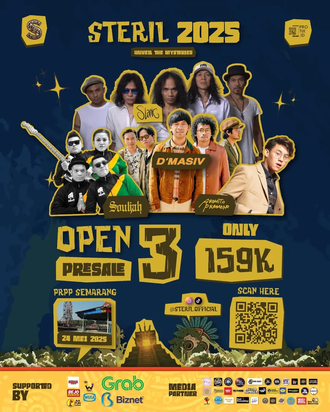 Slank Bakal Guncang PRPP Semarang Dalam Konser Steril 2025! Harga Tiketnya Bikin Dompet Adem!