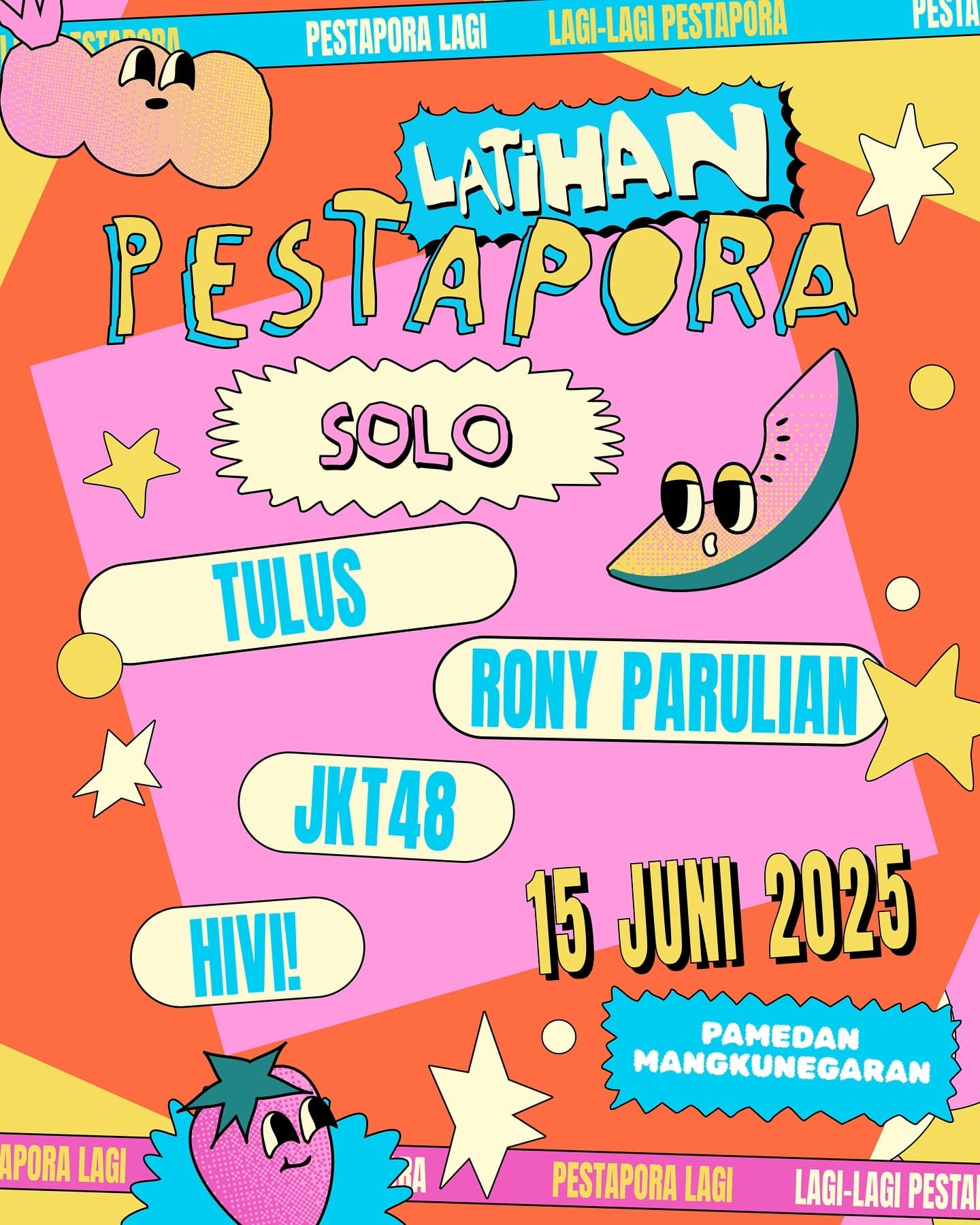 Jangan Kaget! Event Latihan Pestapora 2025 Bakal Panaskan 3 Kota Ini Sebelum Festival Utamanya Dimulai!