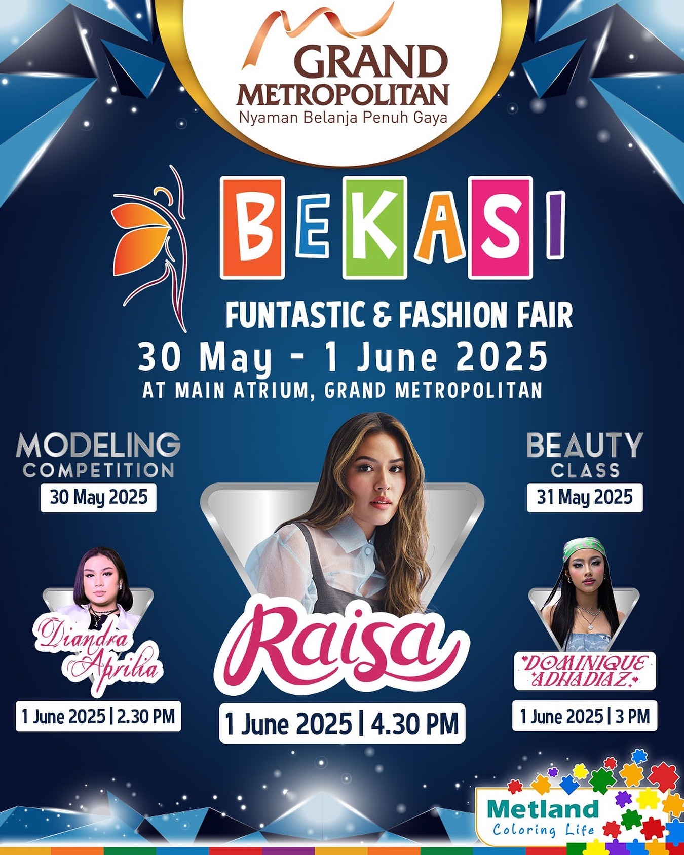 Bikin Heboh! Raisa Bakal Guncang Bekasi di Event Bertajuk Funtastic and Fashion Fair Awal Juni 2025!