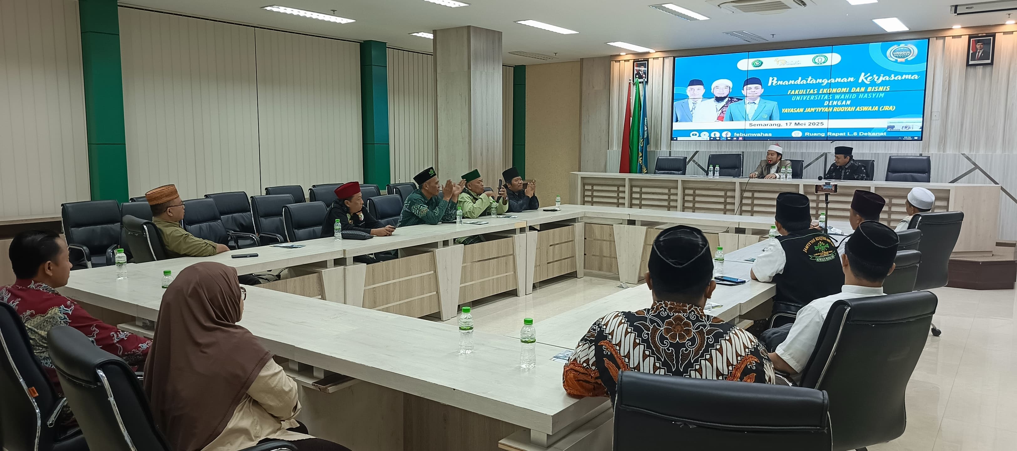 Unwahas Teken Kerja Sama Dengan Yayasan Jam'iyyah Ruqyah Aswaja