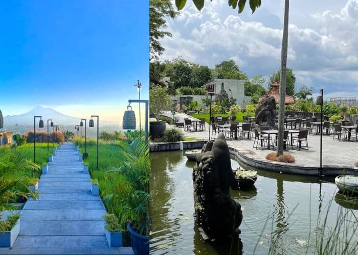 BIKIN DOMPET TERTAWA LEGA! 3 Restoran di Jogja Ini Punya Konsep Makan di Tengah Sawah, View-nya Indah, Harga Ramah Kantong!