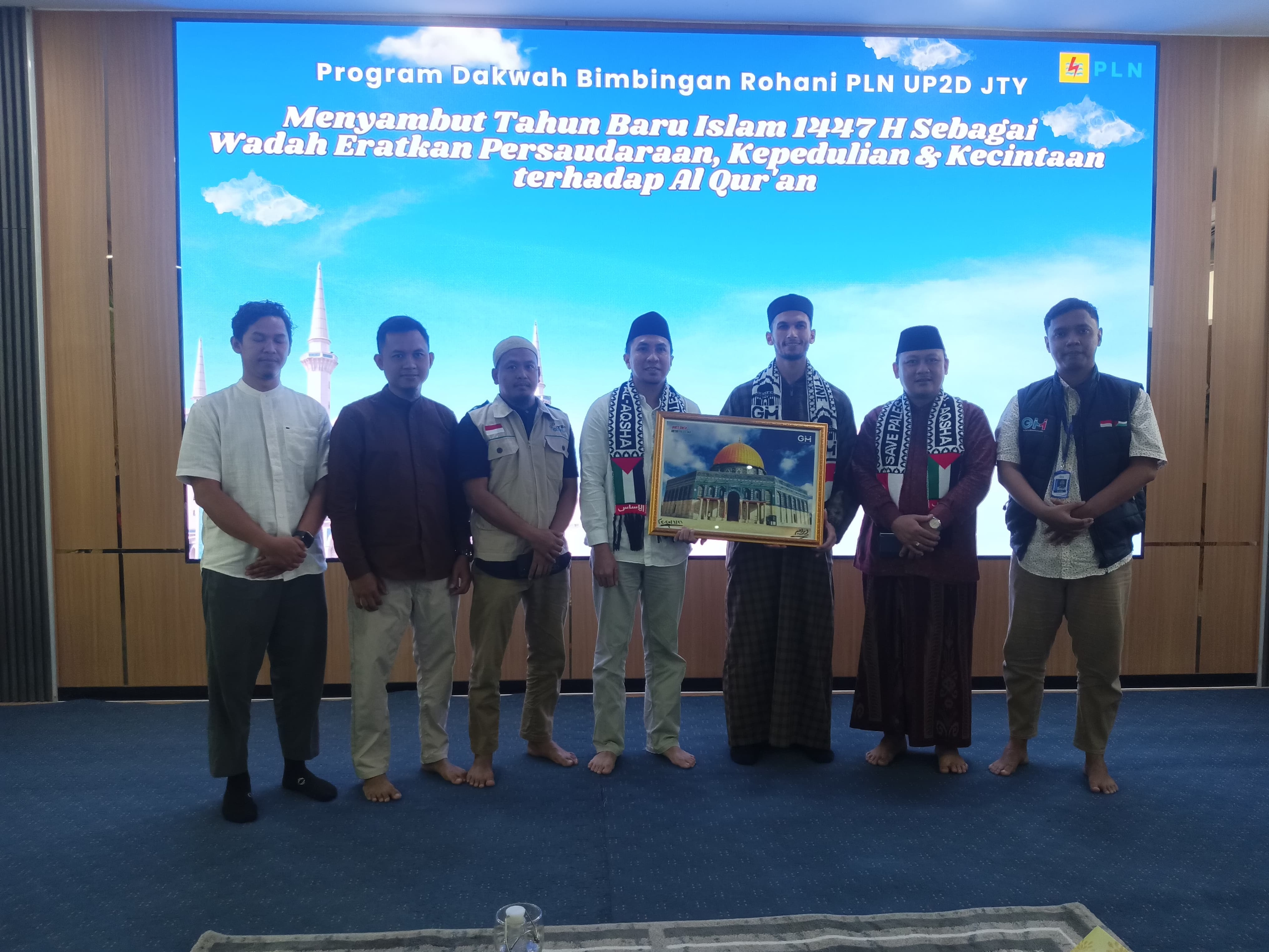 BKPRMI Jawa Tengah Terima Donasi untuk Palestina dari YBM PLN, Wujud Nyata Solidaritas Kemanusiaan!