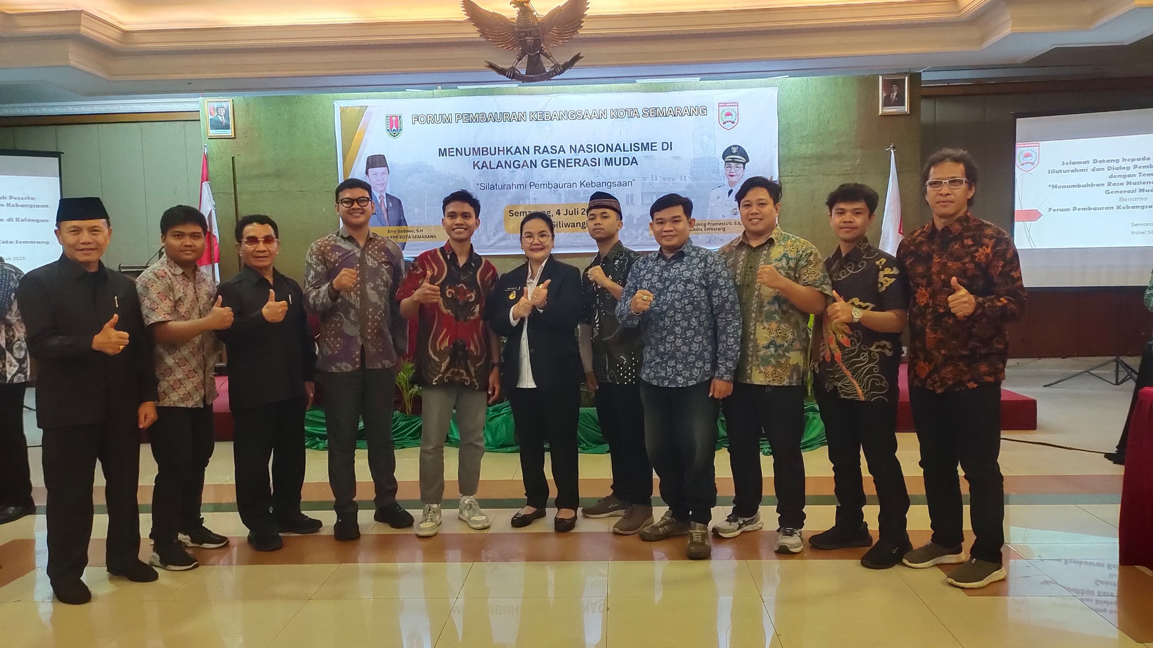 Pemuda Katolik Komcab Kota Semarang Turut Serta Dalam Forum Pembauran Kebangsaan, Beri Pesan Penting Mengenai Toleransi Beragama