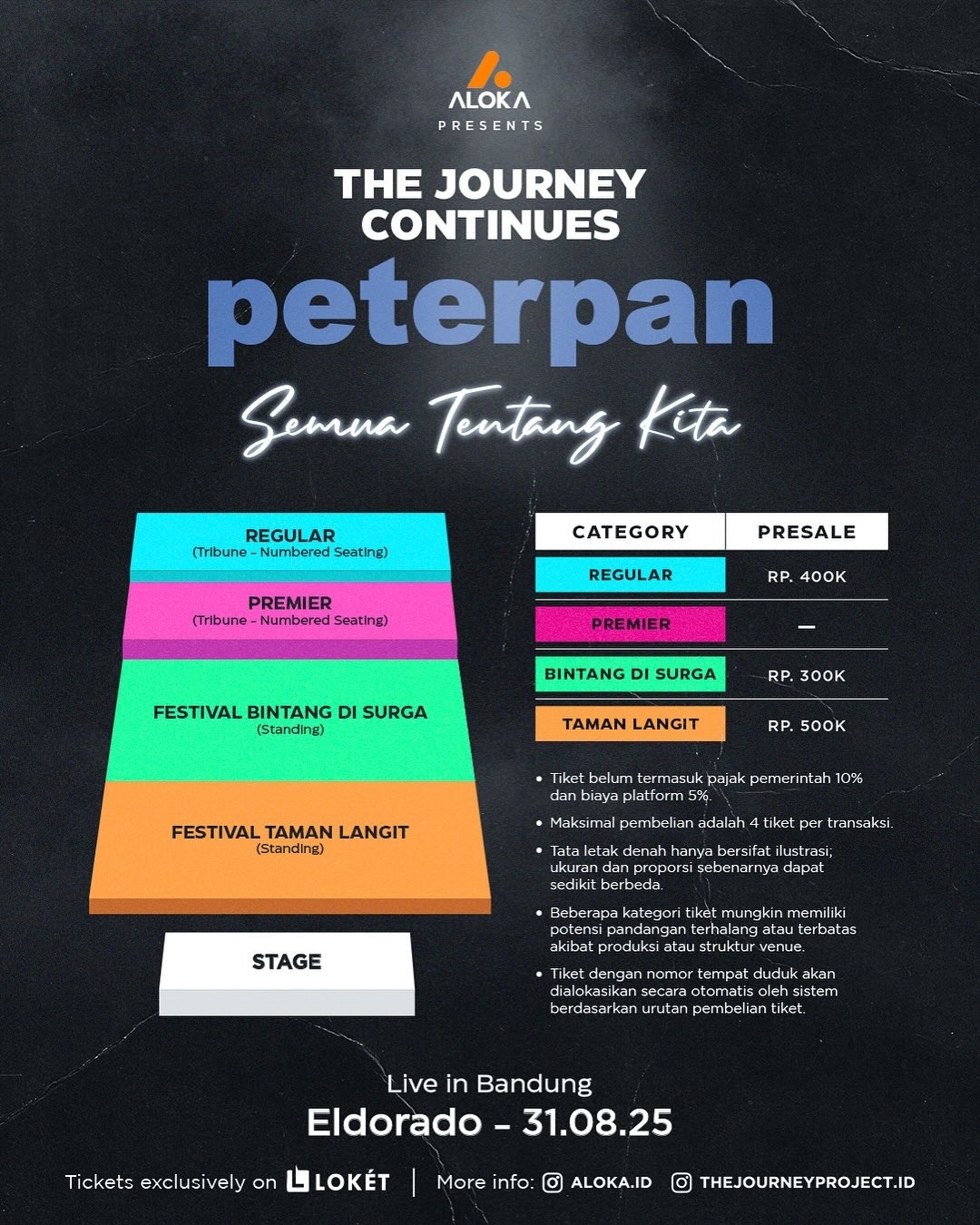 HEBOH! Peterpan Reuni di Bandung, Tiket Presale Sudah Mulai Dijual! Siap-siap War Tiket Paling Depan Cuma Rp 500 Ribu!