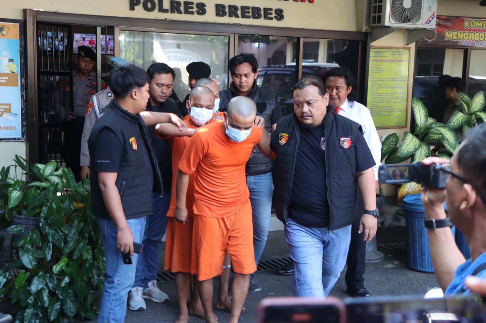 Polres Brebes Berhasil Tangkap Komplotan Pencuri Komponen Tower Telekomunikasi