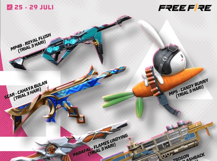 Kode Redeem Game Free Fire FF Hari Ini 29 Juli 2025, Ambil Segera!