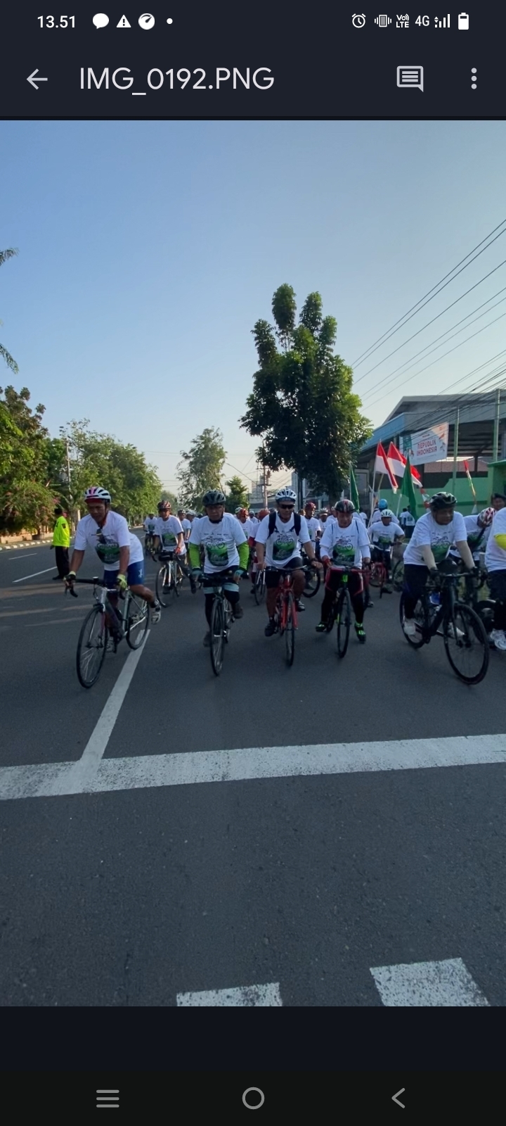 Refleksi Kemerdekaan, PW GP Ansor Jateng Mengajak PWNU dan Wagub Taj Yasin Bersepeda Santai Lalu Ziarah ke Makam Pahlawan