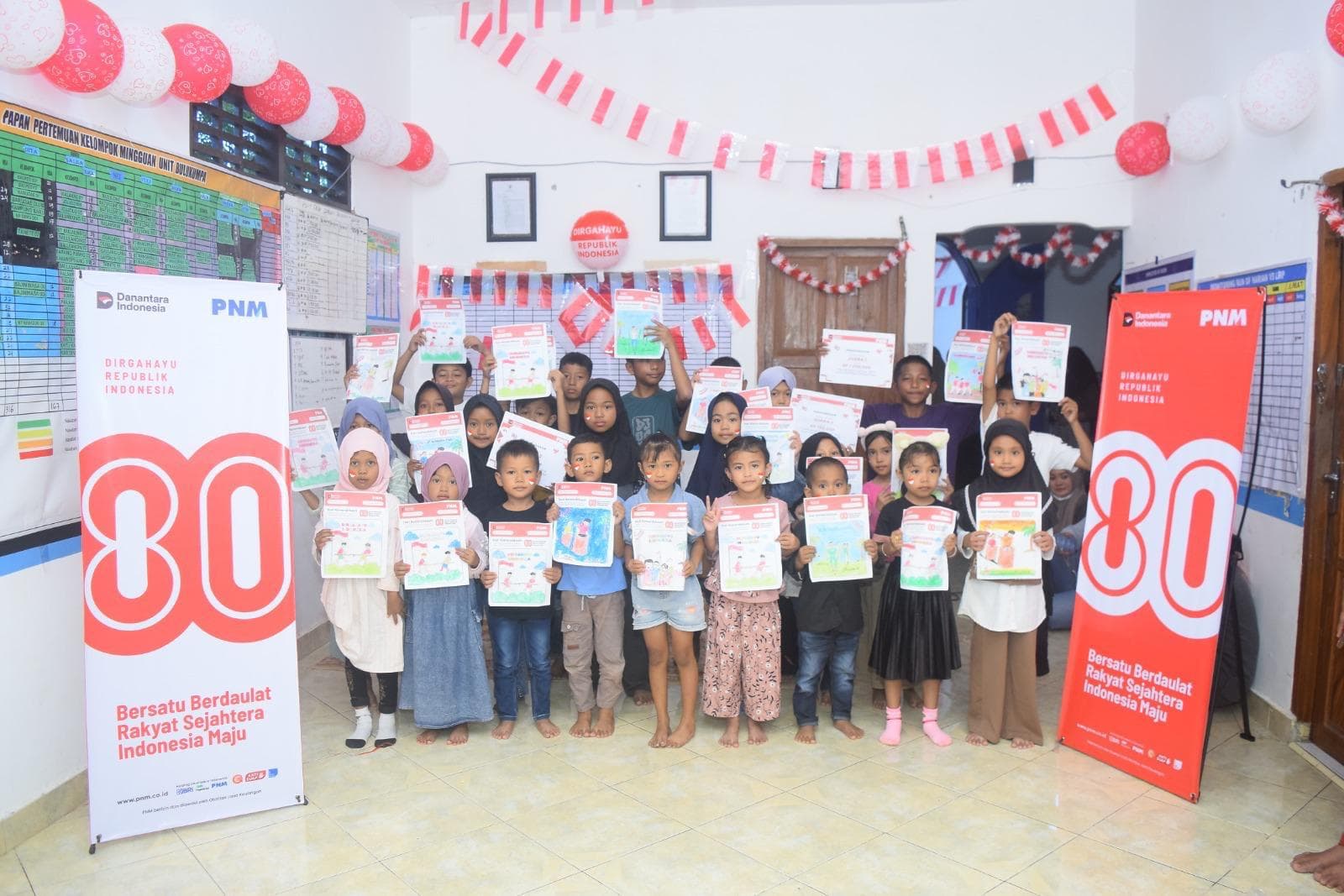 Menyentuh Hati! PNM Gelar Lomba Mewarnai di Wilayah 3T, Ajak Anak-anak Pedalaman Rayakan Semangat Kemerdekaan!