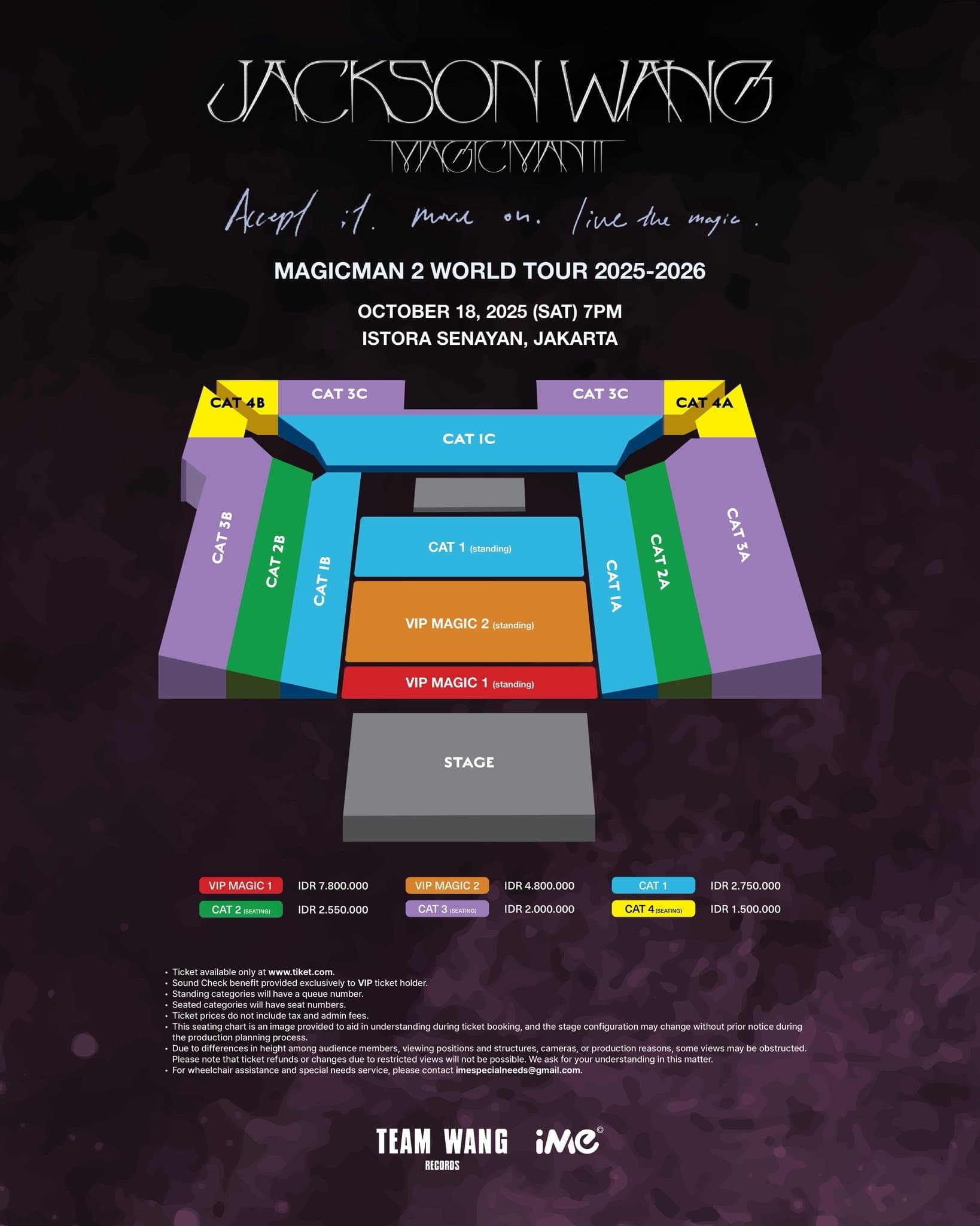 RESMI DUMUMKAN! Harga Tiket dan Denah Konser MAGICMAN 2 di Jakarta Terungkap, Ada yang Sampai Rp7 Jutaan!