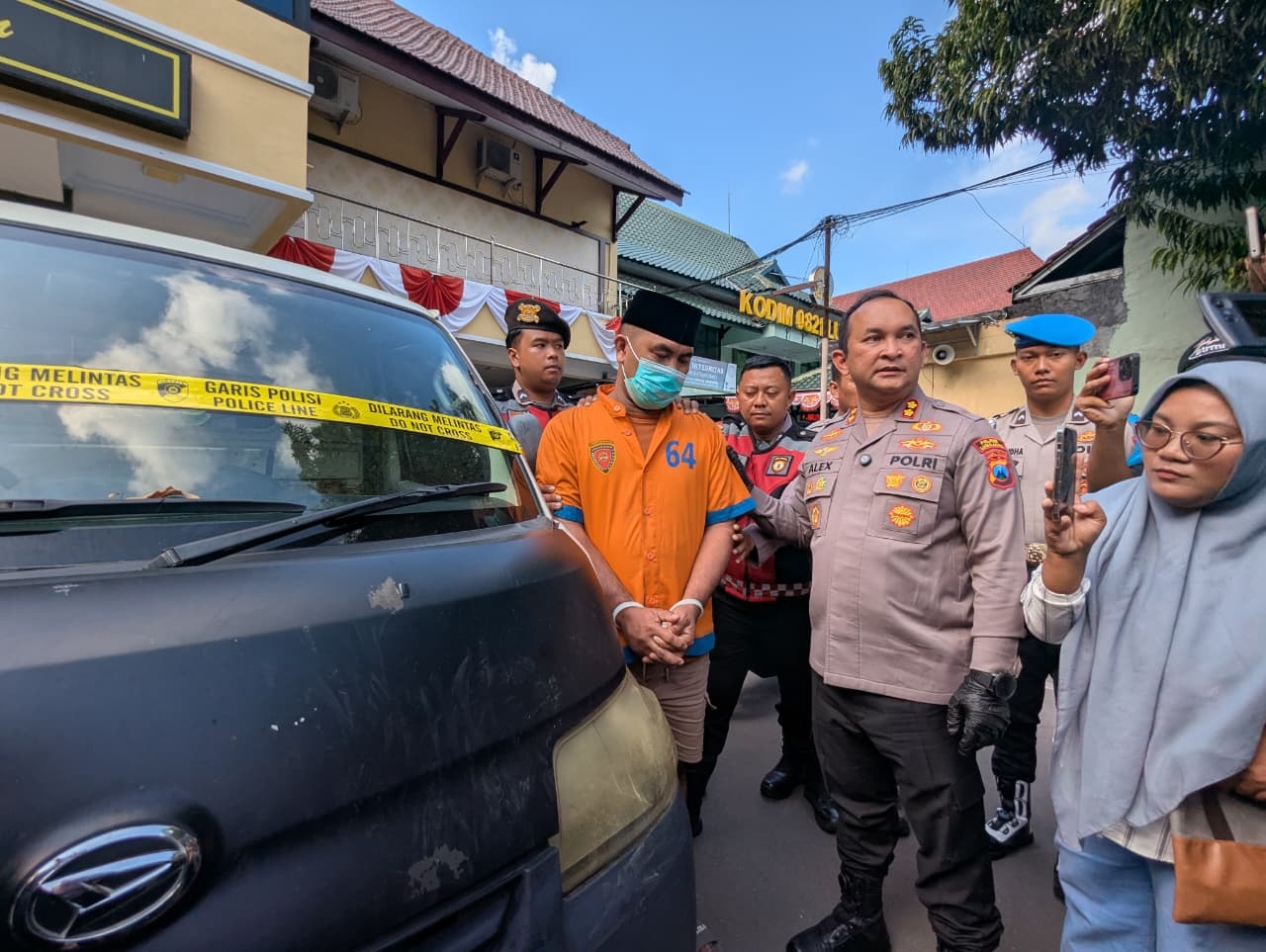 Polres Lumajang Ringkus Penadah Kasus Pencurian Mobil Grand Max Pick Up