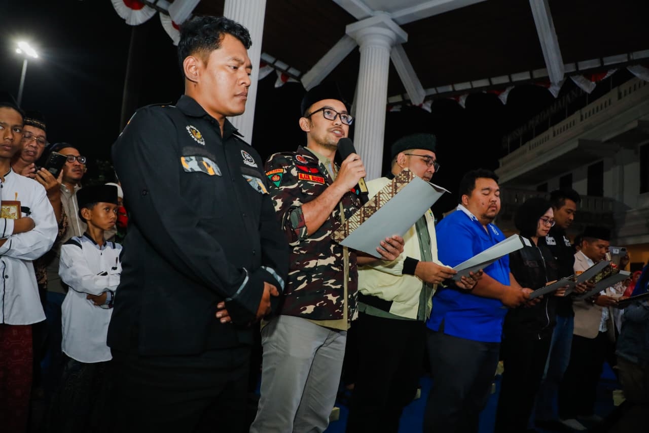 Serukan Pesan Damai, Ormas Kepemudaan dan Tokoh Agama di Jateng Komitmen Jaga Indonesia