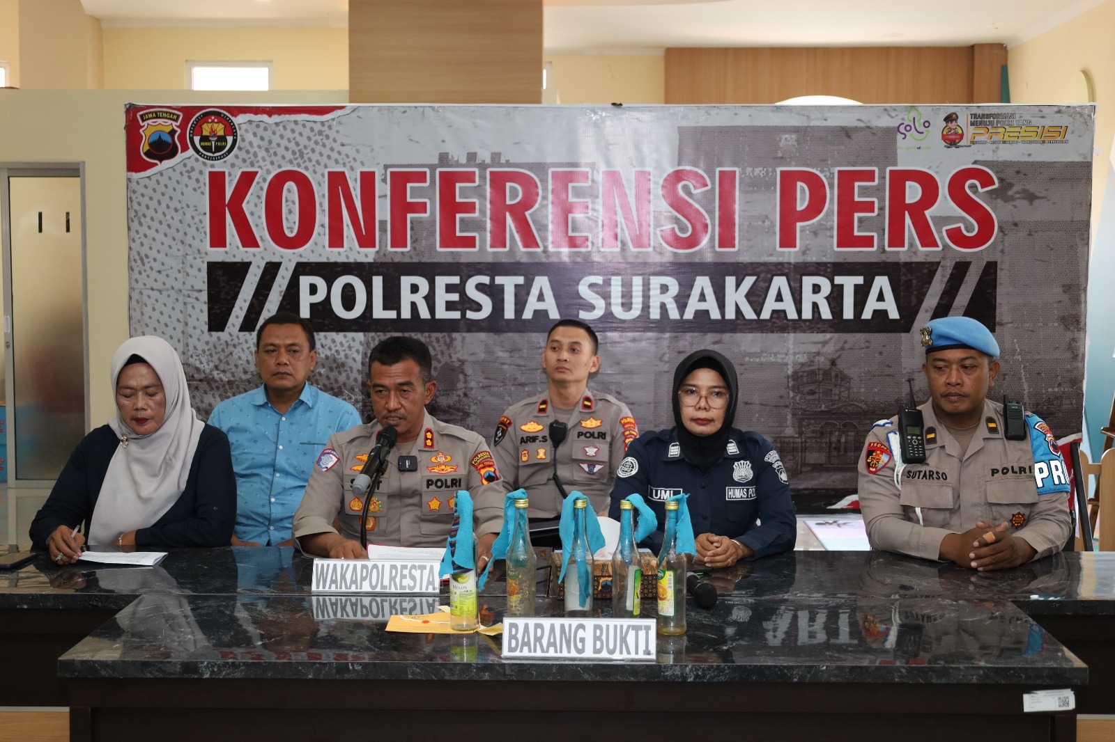 Polresta Surakarta Amankan Tiga Anak yang Diduga Membawa Bom Molotov Saat Unjuk Rasa