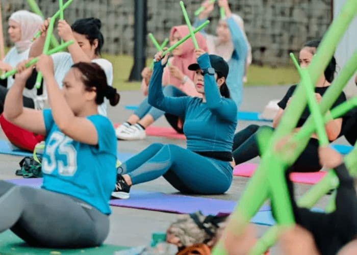Terungkap! Berkenalan dengan Rapopo, Sebuah Komunitas Ibu-Ibu di Makassar Pecinta Olahraga Pound Fit, Rahasia Sehat dan Bebas Stres!