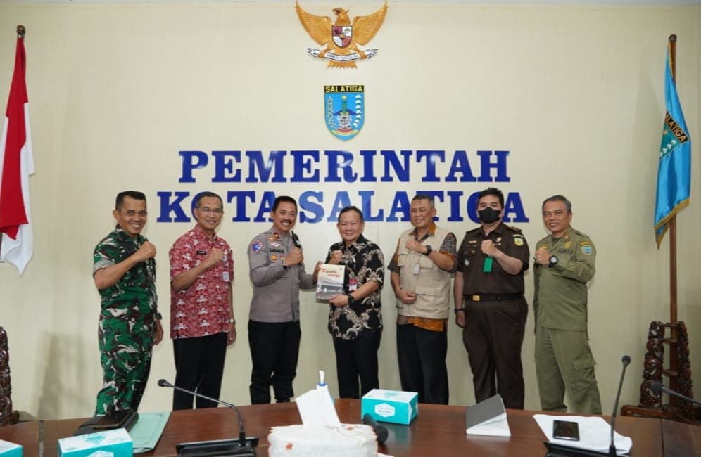 Kemendagri Audiensi dengan Pemkot Salatiga, Giatkan Satlinmas Jaga Kondusifitas Daerah