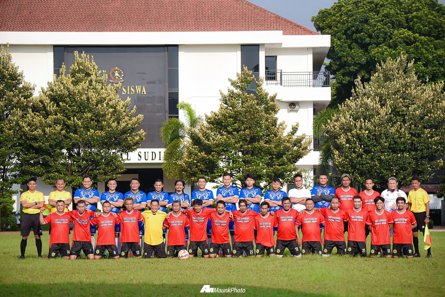 Sepak Bola Satukan TNI dan Warga Sipil: MTFC vs TSFC di Sesko AD Gatot Subroto
