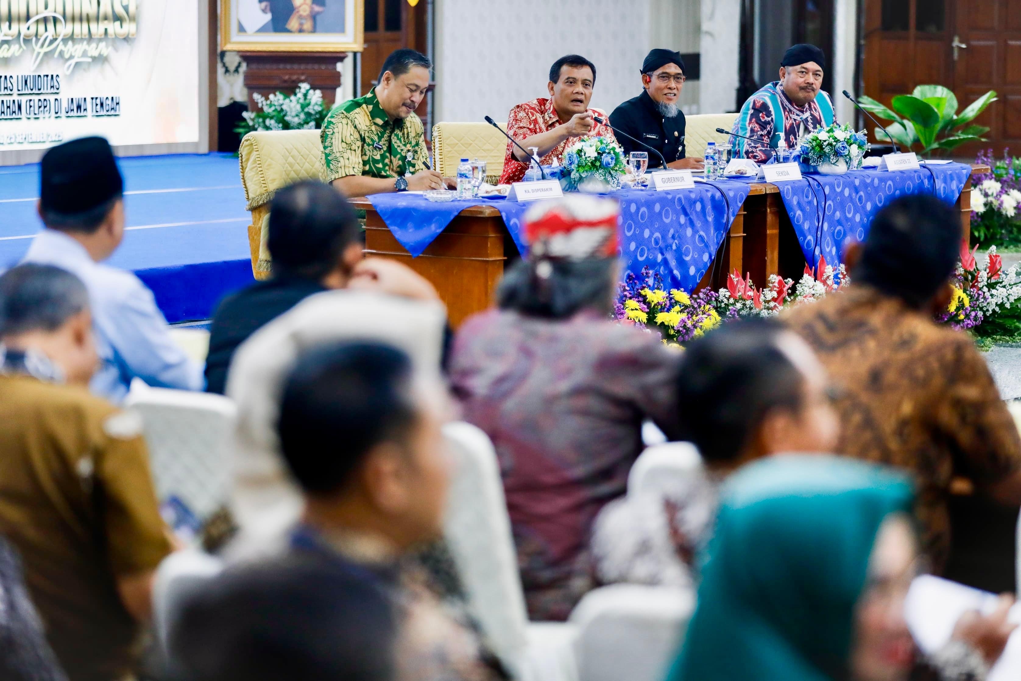 Pemprov Jateng Target Program 3 Juta Rumah, Ahmad Luthfi: 1 KK 1 Rumah