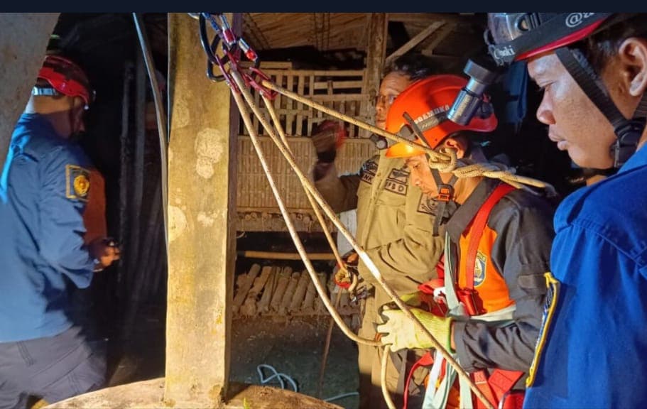 Lansia di Purbalingga Tercebur Sumur saat Wudhu, Proses Evakuasi Berlangsung Dramatis