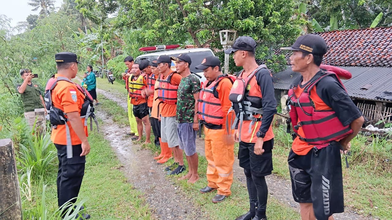 Terpeleset saat Mencari Rumput, Warga Kebumen Hilang di Sungai Karanganyar