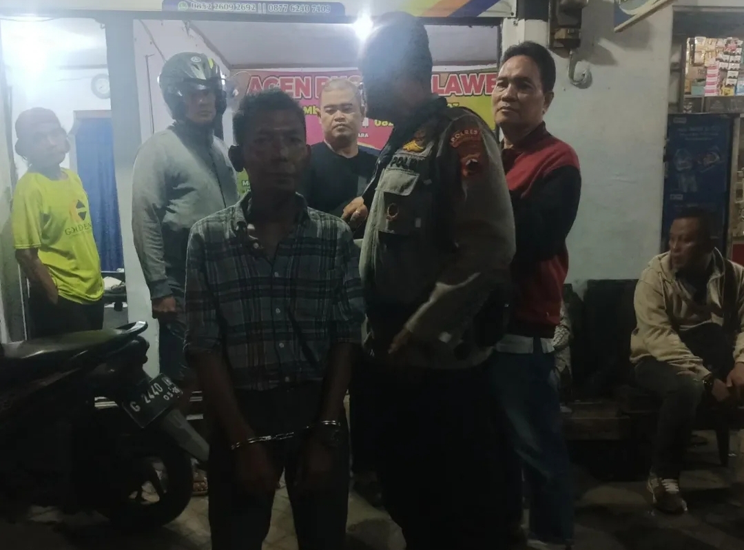 Viral, Pria Paruh Baya Bawa Sajam Ancam Pengamen di Ponolawean Pekalongan