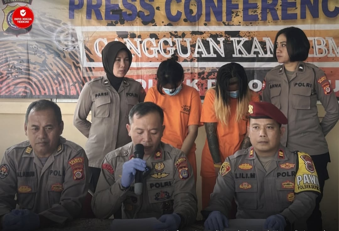 Selebgram Cantik asal Magelang Ditahan Polisi, Jadi Otak Curanmor di Sleman