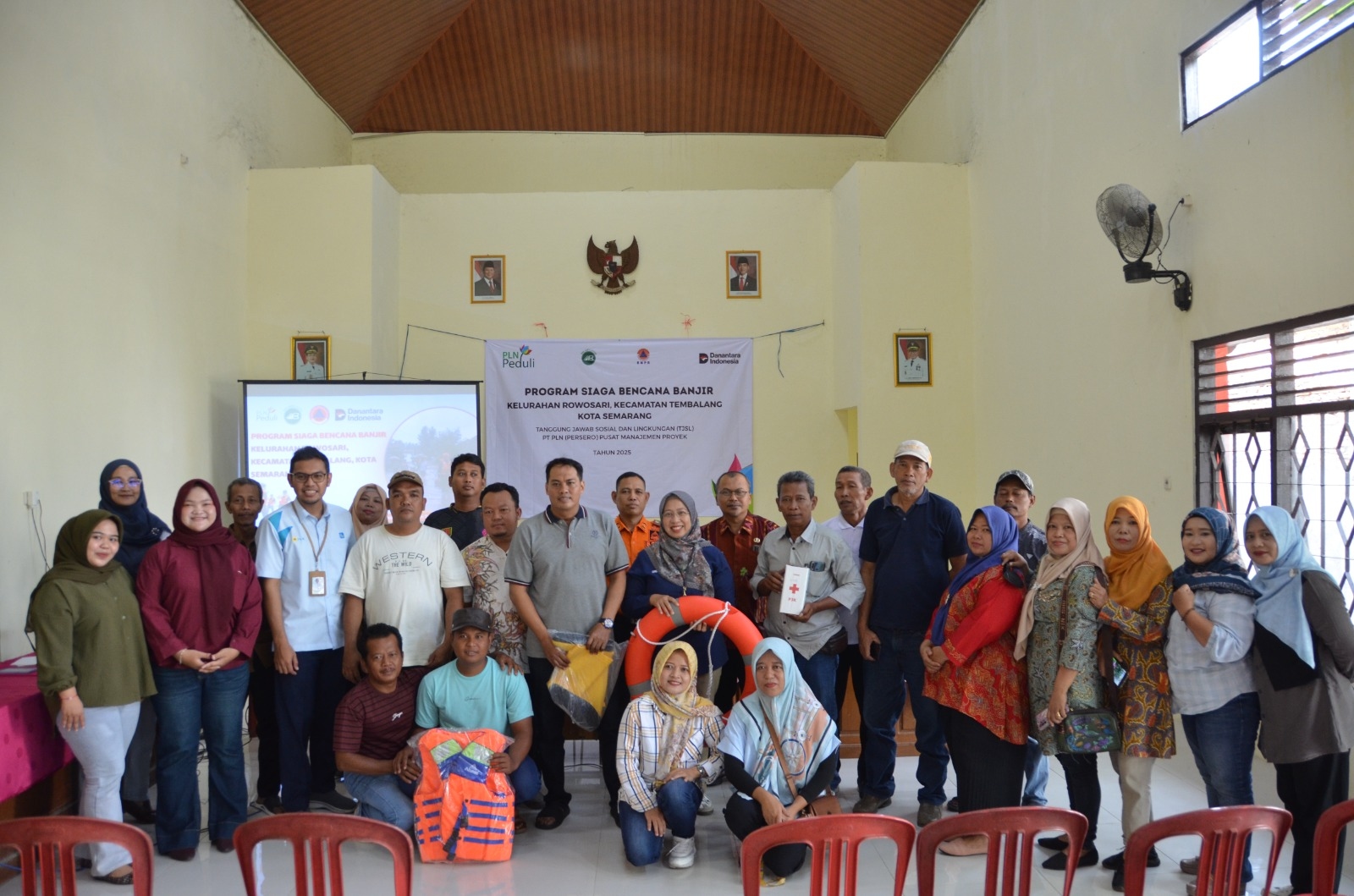 Siaga Banjir Diperketat! PLN Luncurkan Program Komprehensif di Rowosari Demi Kelurahan Tangguh Bencana