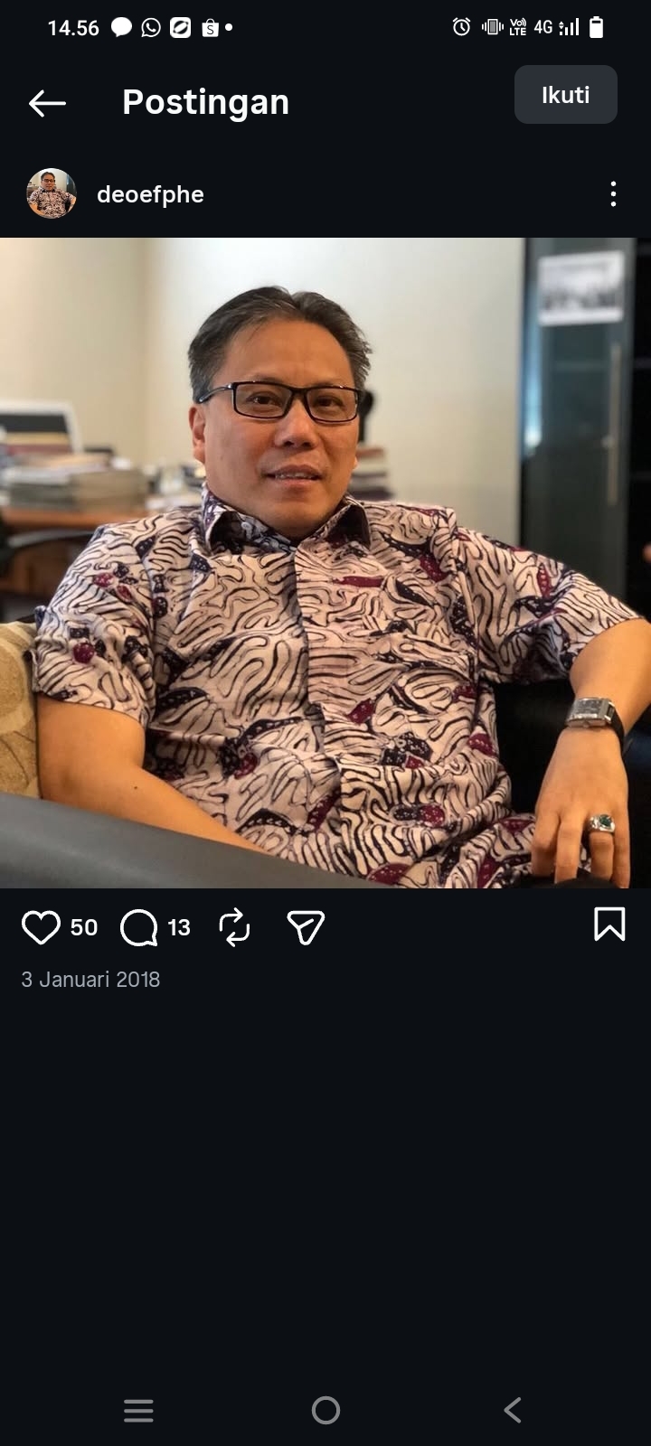 Struktur Kepengurusan Baru DPD PDIP Jateng 2025–2030 Dibawah Kepemimpinan Ketua Dolfie Palit