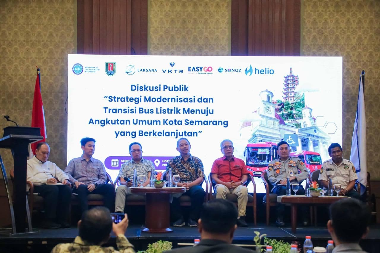 Dukung Roadmap Elektrifikasi, MTI Ingin Bus Listrik Jadi Standar Baru di Semarang